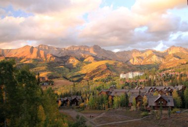 New Mexico, ABD 'deki Telluride manzarası