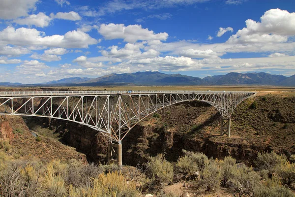 Krajina Mostem Nového Mexika Usa — Stock fotografie