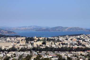 San Francisco, California manzaralı, ABD