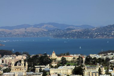 San Francisco, California manzaralı, ABD