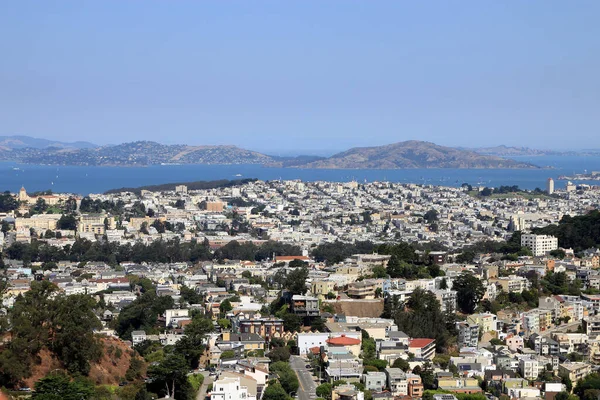 Άποψη Του Σαν Φρανσίσκο Καλιφόρνια Ηπα — Φωτογραφία Αρχείου