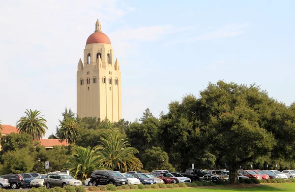 Edificio Archivio Stanford University Negli Stati Uniti — Foto Stock