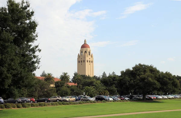 Edificio Archivio Stanford University Negli Stati Uniti — Foto Stock