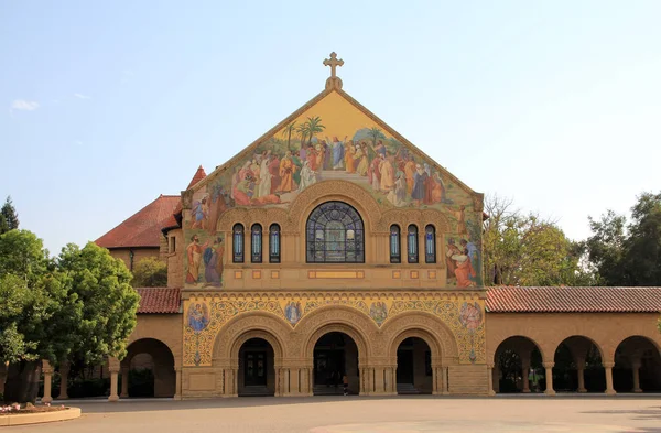 Église Commémorative Université Stanford Aux États Unis — Photo