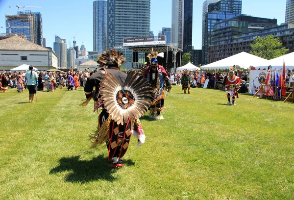 Indigenous Art Festival Fort York June 2022 Toronto Canada — Stock Photo, Image