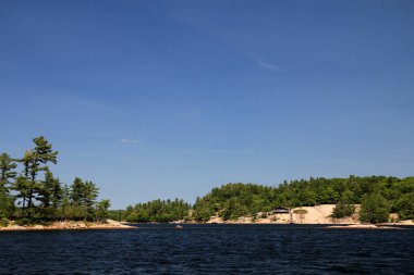Landscape of Georgian bay in Ontario