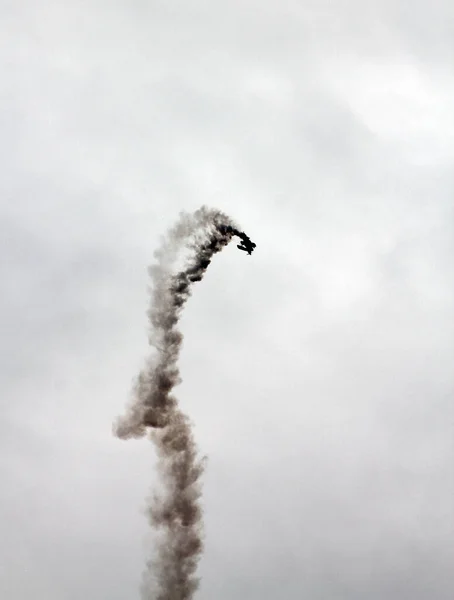 Düsenflieger Bei Flugschau Himmel — Stockfoto