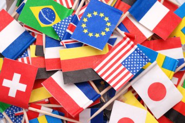 World flags clipart