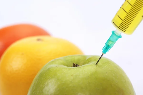 Genetically modified fruits — Stock Photo, Image