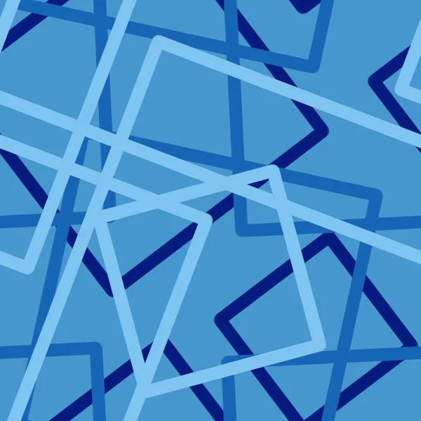 Абстрактный Узор Случайным Образом Выстроенных Перекрывающихся Прозрачных Прямоугольников Скворечников Синих — стоковое фото