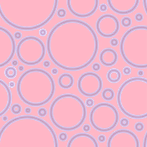 기하학적으로 추상적으로 무형의 무형의 르고리는 분홍색 바탕에 점들이 모양은 끝없는 — 스톡 사진