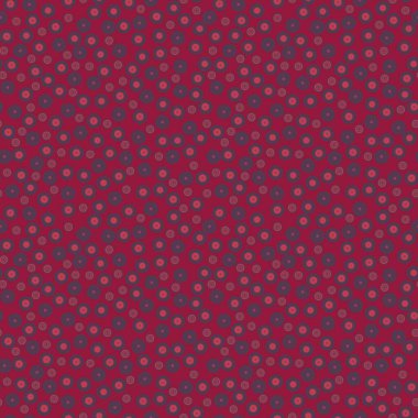 Rengarenk gri, bordo renkli toplara sahip soyut, pürüzsüz desenler. Arka plan süsü, davetiye, broşür, pankart, bebek tekstil, kumaş, ambalaj için üstüste binen polka deseni.