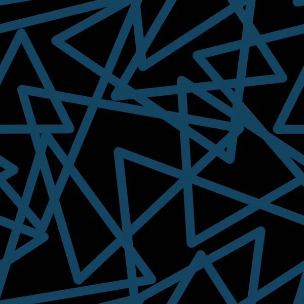 Абстрактный Узор Случайным Образом Выстроенного Накладывающегося Треугольника Очертания Треугольной Формы — стоковое фото