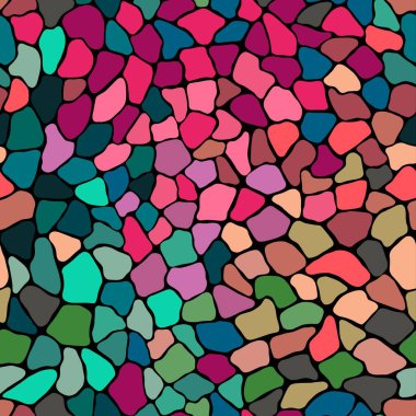 Terrazzo modern moda renksiz desen. Kaotik küçük parçaların oluşturduğu soyut yaratıcı arkaplan düzensiz şekiller. Kağıt, tekstil, baskı, duvar kağıdı, terrazzo döşeme için ideal.