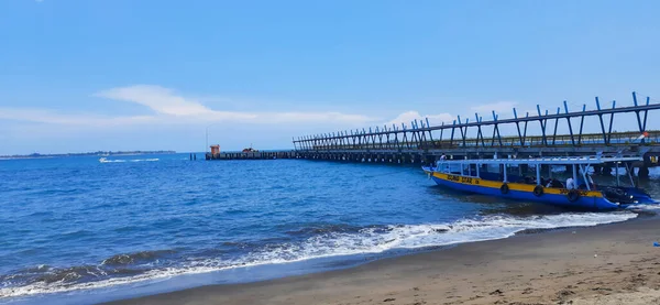 Вид Лодки Гавани Популярного Направления Островах Гили Острова Гили Индонезия — стоковое фото
