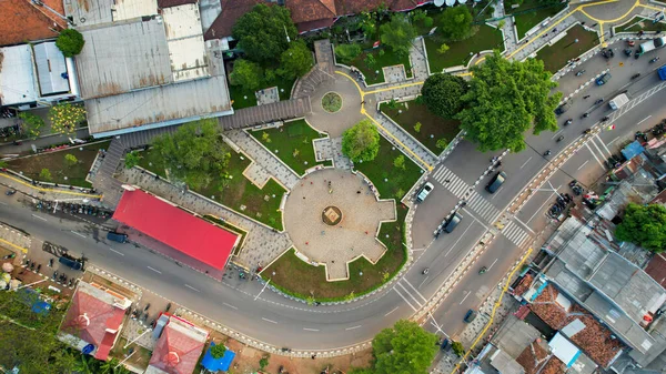 Aerial View Tebet Train Station Building Jakarta Indonesia September 2022 —  Fotos de Stock