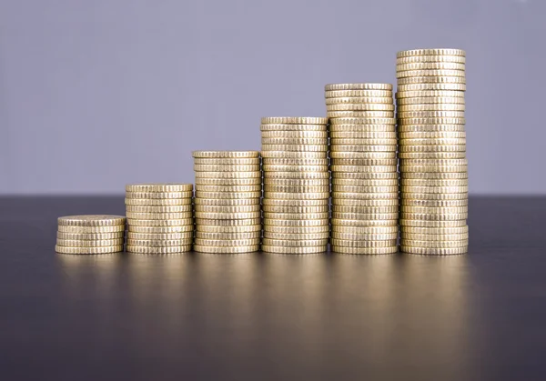 Stack of coins — Stock Photo, Image