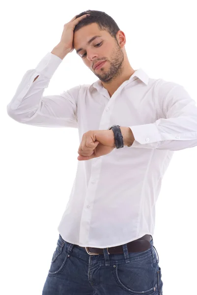 genç adam geç izole