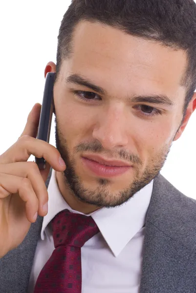 cep telefonu ile iş adamı