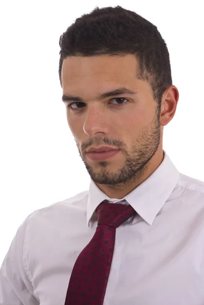 Kendine güvenen genç yönetici