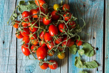 Kırmızı Piennolo del Vesuvio, Napoli, İtalya 'da yetişen bir domates kümesidir. Toplama alanı Vesuvius belediyeleriyle sınırlıdır, hemen hemen hepsi Vezüv Milli Parkı içindedir..