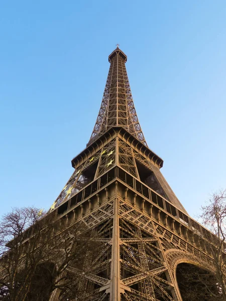 Paris France January 2022 Historical Monument Celebrating Presidency European Union — Stockfoto