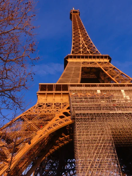 Párizs Franciaország Január 2022 Ben Világ Leglátogatottabb Turisztikai Helyszíne Kilátás — Stock Fotó