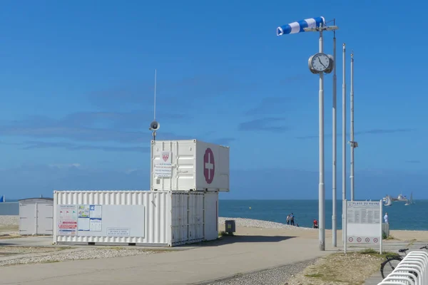 Havre Frankreich Juni 2022 Blick Auf Die Erste Hilfe Station Stockfoto