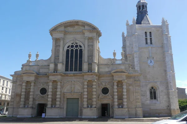 Havre France June 2022 Historical Monument Main Church City Dating — Stock Photo, Image