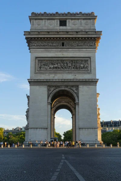 Paris France August 2022 Arc Triomphe Historical Monument Dating 19Th — Stok fotoğraf