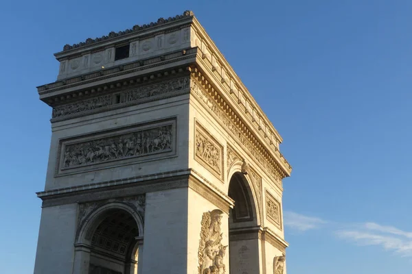 Paris France August 2022 Arc Triomphe Historical Monument Dating 19Th — Stok fotoğraf