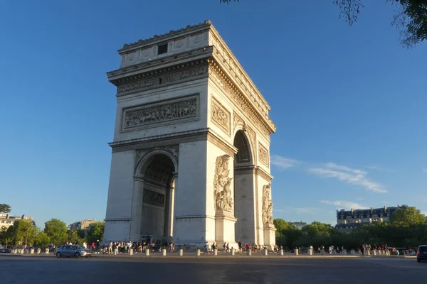 Paris France August 2022 Arc Triomphe Historical Monument Dating 19Th — Fotografia de Stock