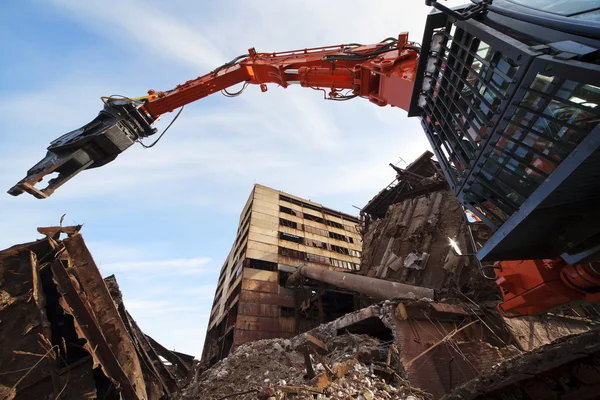 Industrial demolition — Stock Photo, Image