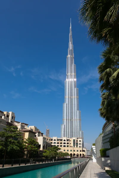 UAE, Dubai, Burj Khalifa tower — Stockfoto