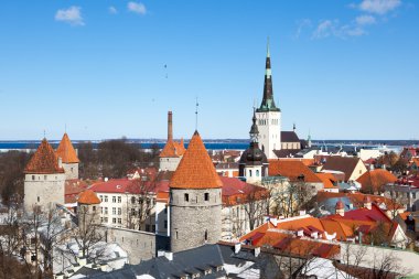 eski tallinn şehir içinde görüntüleme