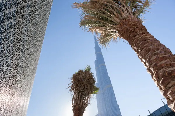 迪拜的Burj Khalifa — 图库照片