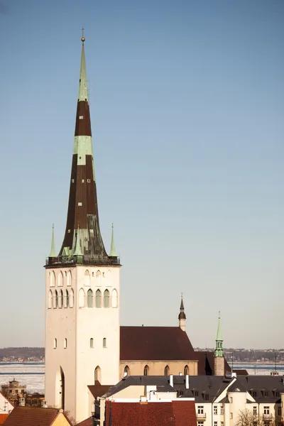 Vista del casco antiguo de Tallin — Foto de Stock