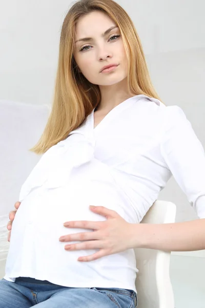 Mujer embarazada. —  Fotos de Stock