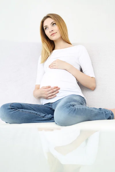 Mujer embarazada. —  Fotos de Stock