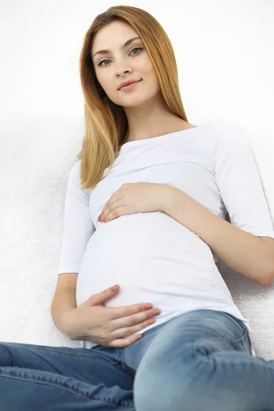 怀孕妇女 免版税图库图片