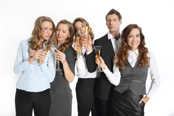 Celebrating success company — Stock Photo, Image