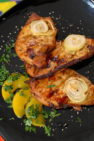 Grilled chicken fillet — Stock Photo, Image