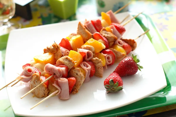 Colorful skewers — Stock Photo, Image