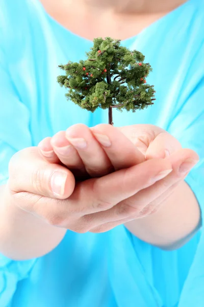 I care about the environment - green to me — Stock Photo, Image