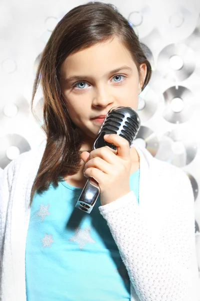 Musical child — Stock Photo, Image