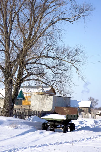 terk edilmiş bir römork
