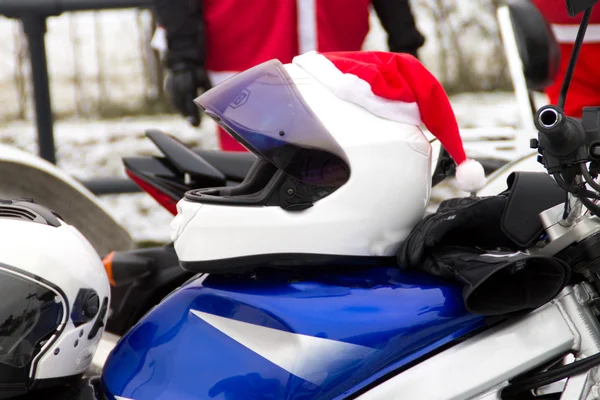 Helmet of Santa Claus — ストック写真