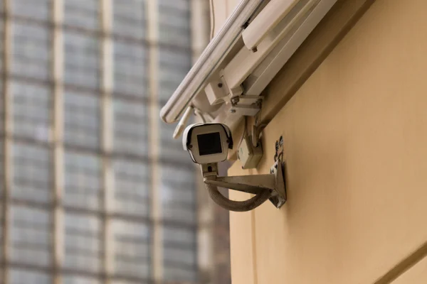 Système de surveillance de la ville caméra — Photo