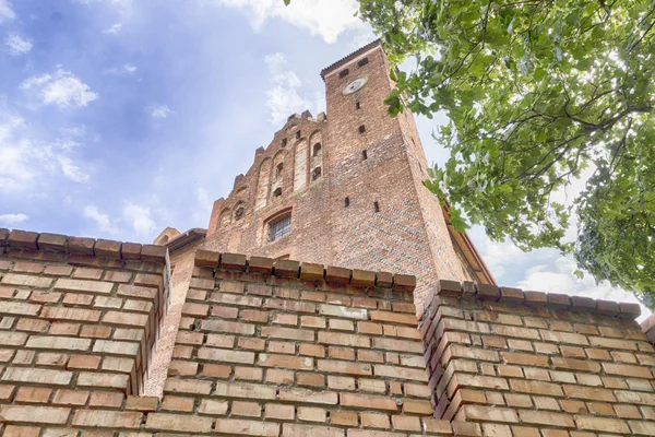 Mittelalterliche Burg in Gniew - Polen — Stockfoto