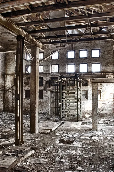 The abandoned factory — Stock Photo, Image